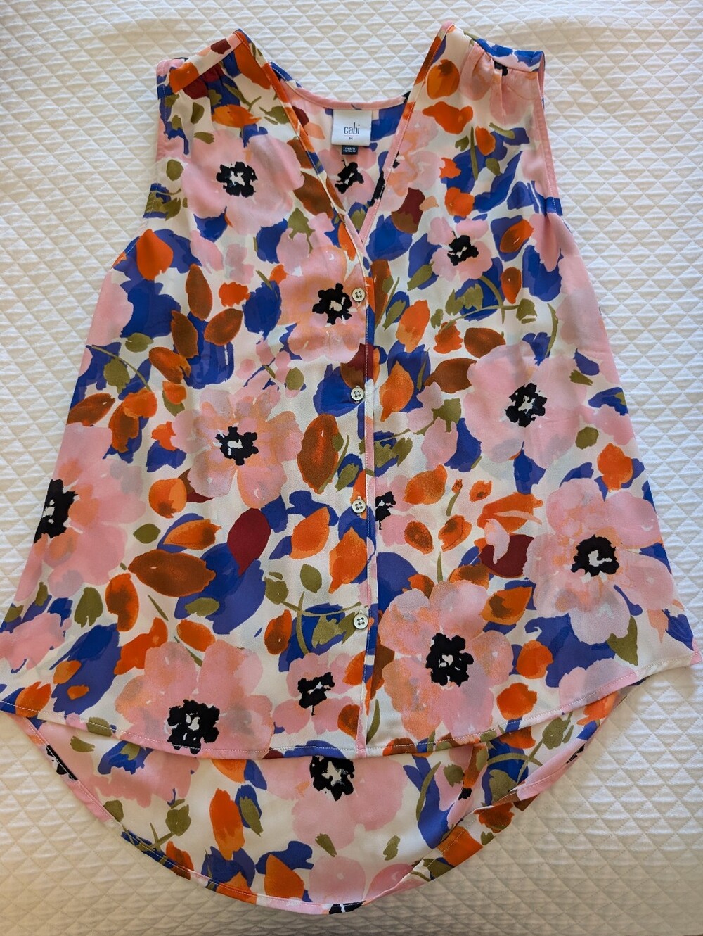Cabi Dovetail Blouse Festive Floral